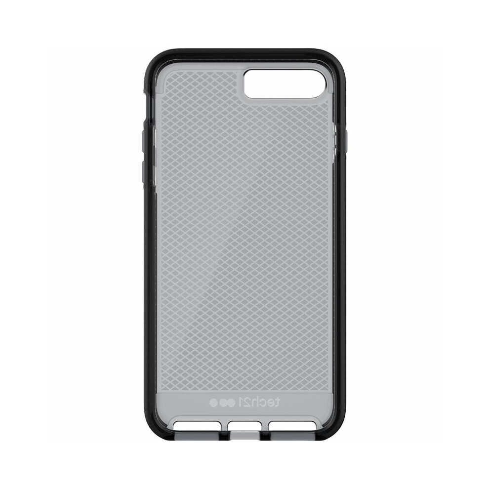 Tech21 Flex Shock Evo Check Case for iPhone 7 Plus & 8 Plus - Smokey Black