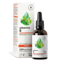 AURA HERBALS Witamina E Forte (200 IU) MCT-Oil krople 50ml