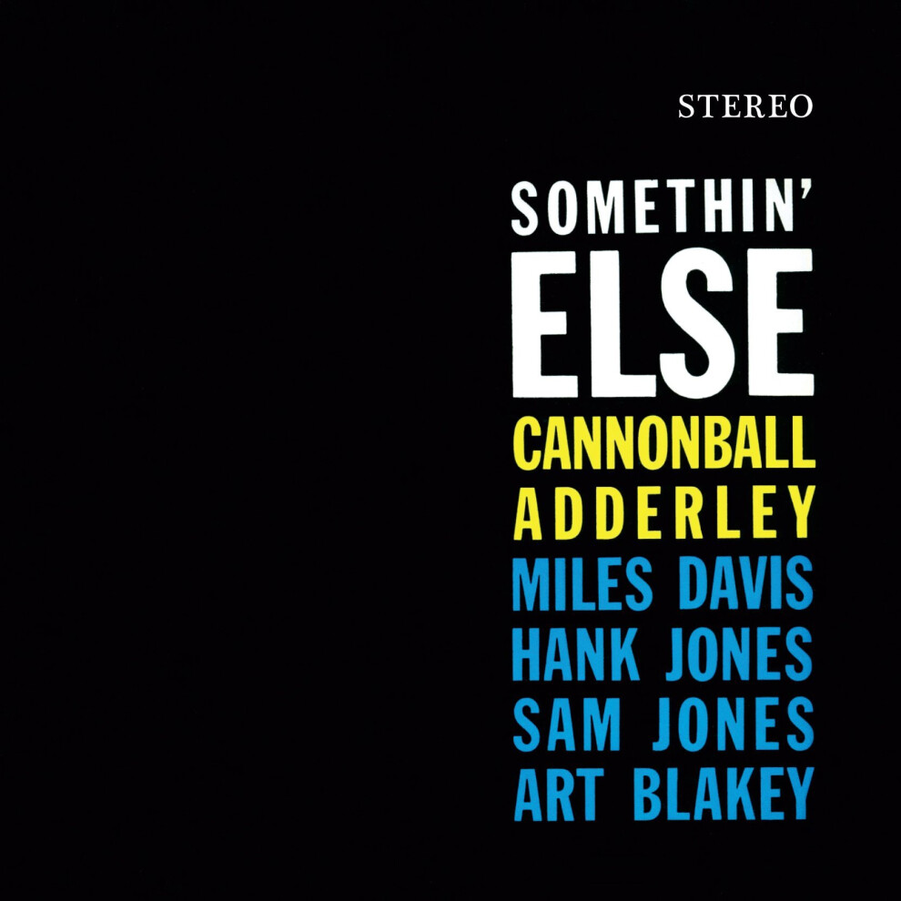 Orange Cannonball Adderley - Somethin Else Limited Solid Vinyl Size 11