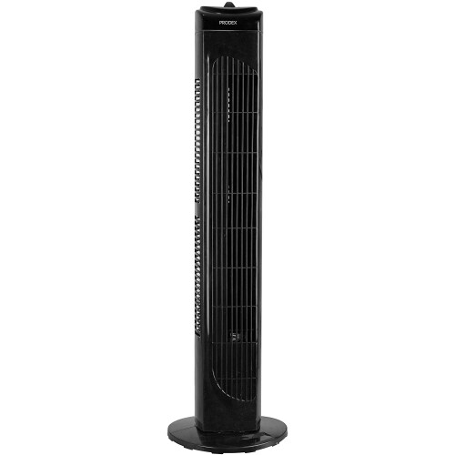 PRODEX Tower Fan, 29 Inch, 3 Speed Settings, Black, Prodex PX5229B