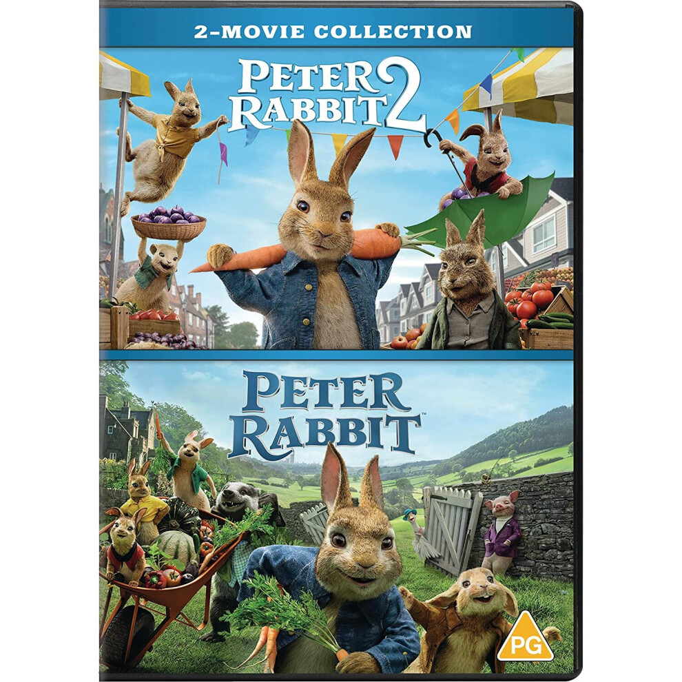 Peter Rabbit 1 and 2  (DVD)