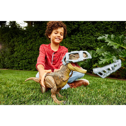 Jurassic World Jurassic World Stomp 'n Escape T-Rex Figure 2