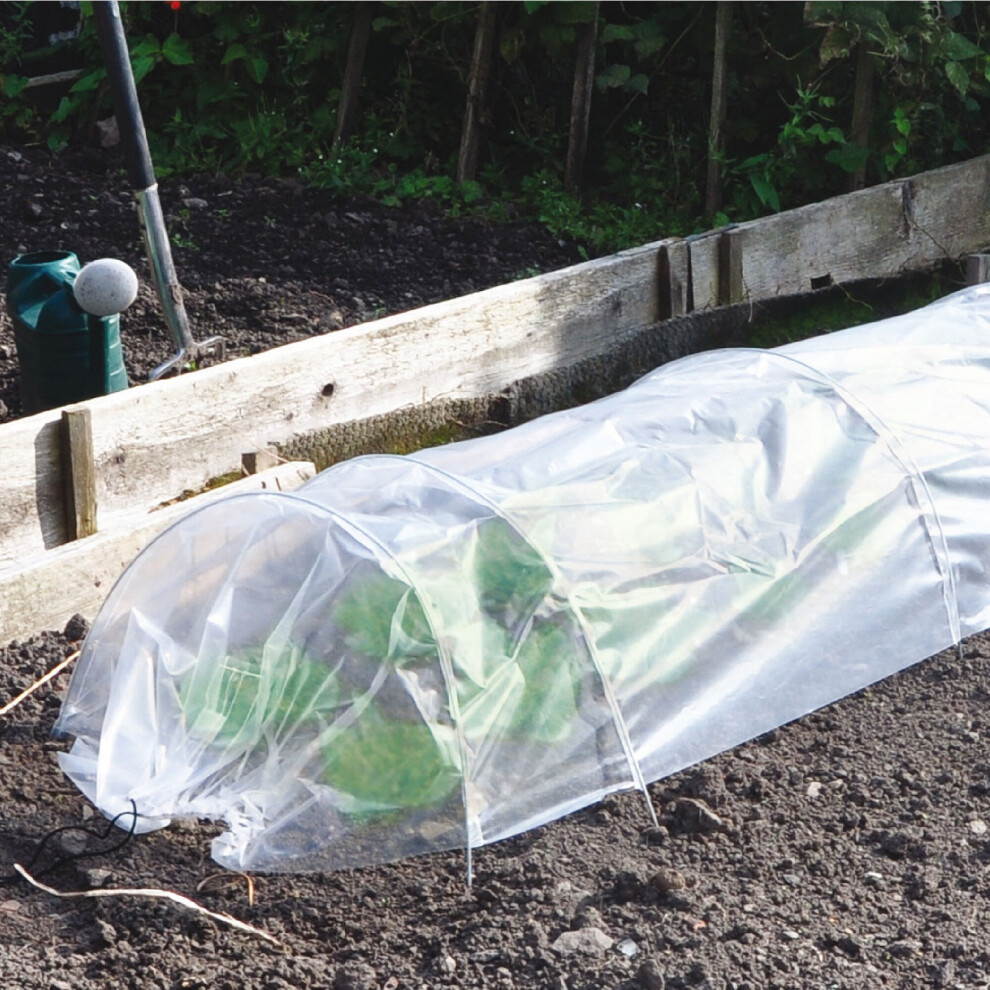 Progarden Transparent Pe Plastic Tunnel Greenhouse Grow House Frame Poly Tunnel
