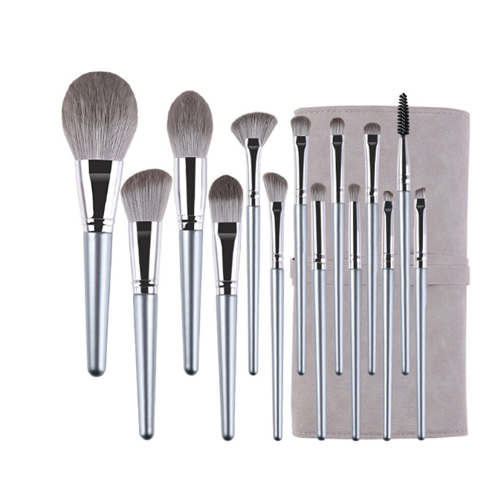 G50 14PCS Makeup Brush Set Eye Shadow Brush Fiber Foundation Brush Beauty Tool Travel Makeup Brush Blending Brushes Set