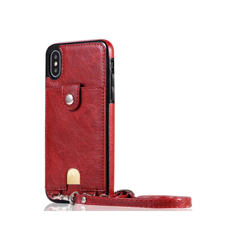 F50 Mobile Phone Diagonal Lanyard Holster Mobile Phone All-Inclusive Anti-Drop Shell Card Holder For Iphone 12 Pro Max 750910237767