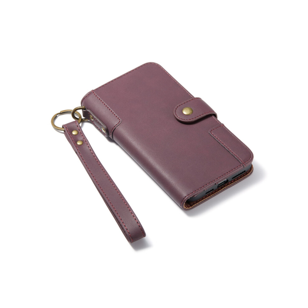 F70 Mobile Phone Wallet Card Protective Cover Mobile Phone All-Inclusive Edge Shatter-Resistant Shell For Iphone 12 6.7 Inches 750910238368