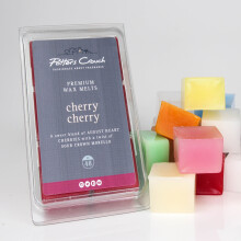Potters Crouch Premium Fruity Scent Vegan Wax Melts Tray Cherry No.48