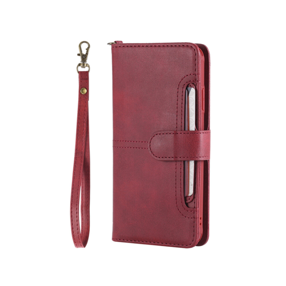 F34 Mobile Phone Holster Flip Card Protective Shell Mobile Phone Anti-Drop Shell With Lanyard For Iphone 12/12Pro 750910237279