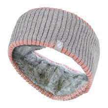 (One Size, Geripptes Wolkengrau) Heat Holders - Heat Holders Damen Thermo Winter Stirnband mit Fleece Innen Stricken