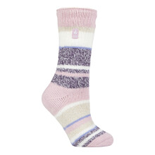 (37-42, Staubrosa (Provence)) Heat Holders - Heat Holders - Damen Warm Innen Fleece Thermo Flauschige Socken für Geschenk