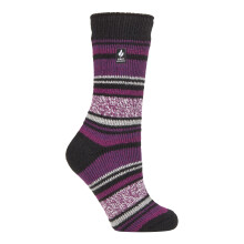 (37-42, Schwarz (Barcelona)) Heat Holders - Heat Holders - Damen Warm Innen Fleece Thermo Flauschige Socken für Geschenk