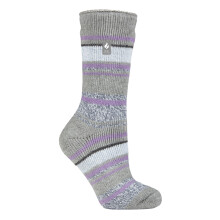 (04-Aug, Grau (Palma)) Heat Holders - Heat Holders - Damen Warm Innen Fleece Thermo Flauschige Socken für Geschenk