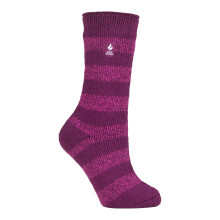 (37-42, Tiefes Fuchsia / Beere (Tuscuny)) Heat Holders - Heat Holders - Damen Warm Innen Fleece Thermo Flauschige Socken für Geschenk