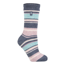 (37-42, Denim (Palma)) Heat Holders - Heat Holders - Damen Warm Innen Fleece Thermo Flauschige Socken für Geschenk