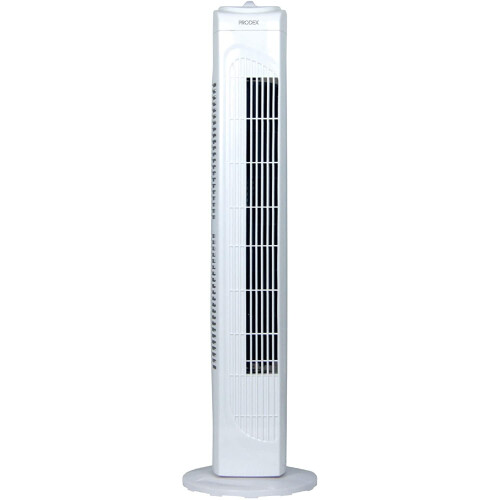 PRODEX Tower Fan, 29 Inch, 3 Speed Settings, White, Prodex PX5229W 1