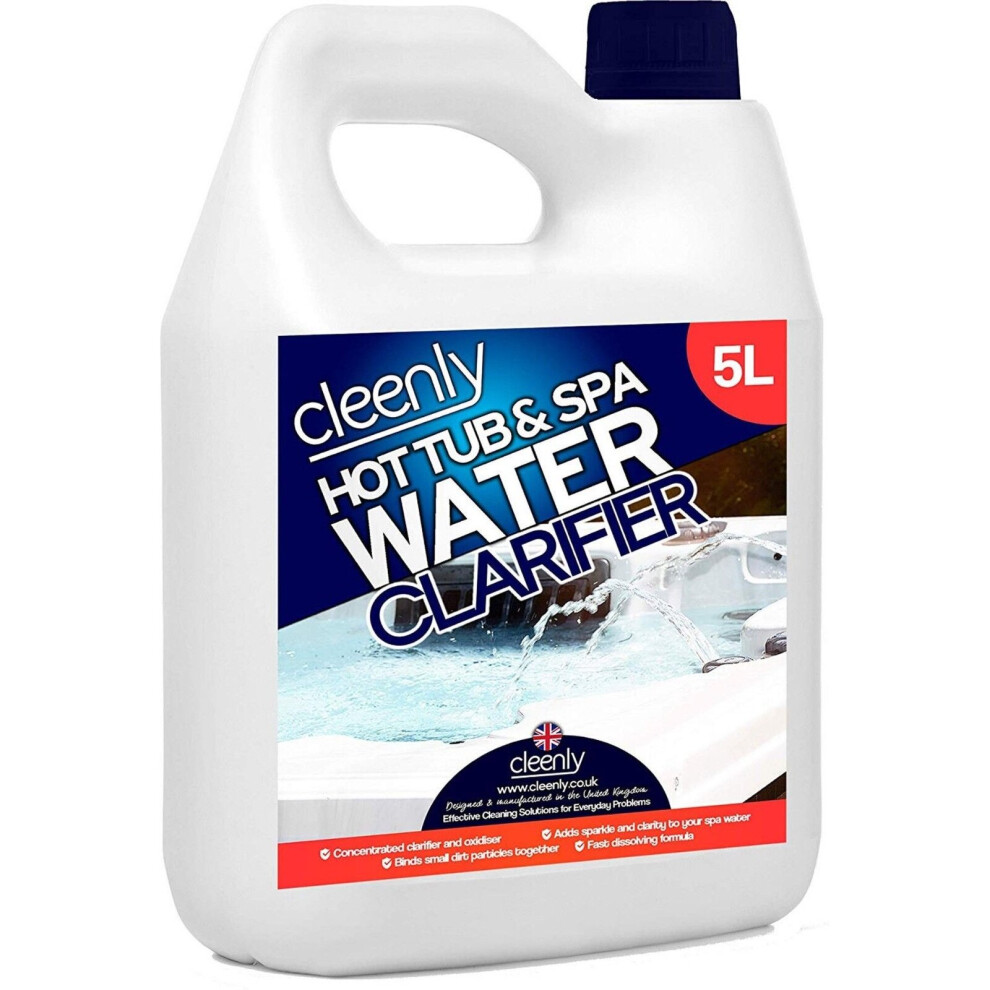 (5L) Cleenly Hot Tub & Spa Water Clarifier