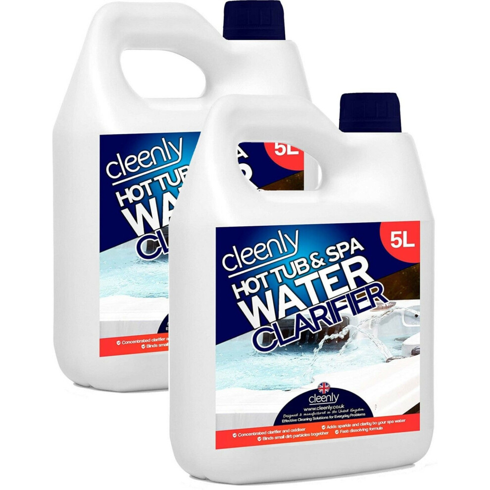 Cleenly (10L) Hot Tub & Spa Water Clarifier