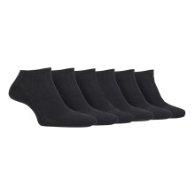(04-Aug, Schwarz) Jeep - JEEP - 6er Pack Damen Kurze Sportsocken | Laufsocken Gepolsterte Knöchelsocken
