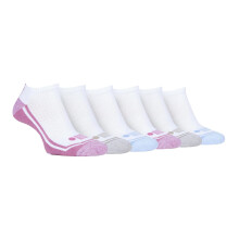 (37-42, Weiß / Rosa) Jeep - JEEP - 6er Pack Damen Kurze Sportsocken | Laufsocken Gepolsterte Knöchelsocken