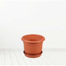(Pack of 4 16cm x 20cm) Garden Flower Plant Pot Small Large Plastic Planter Rectangle Window Box Planter