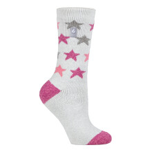 (04-Aug, Silbergrau (schön)) Heat Holders - Heat Holders Lite - Damen Winter Dünn Bunt Muster Thermosocken für Geschenk