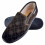 Dunlop Dunlop - Dunlop - Plüsch Plaid Checked Memory Foam Mokassin Hausschuhe mit Harter Sohle 1