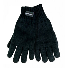 (10-11 Years, Schwarz) Thinsulate - 3M Thinsulate Handschuhe Kinder | Fleece Fingerhandschuhe Stricken für Winter