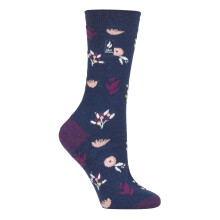 (04-Aug, Indigo (Sidari)) Heat Holders - Heat Holders - Ultra Lite Thermosocken mit Gebürstetem Innengarn für Damen