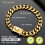(24") Gold Dog Chain Collar,Strong Metal Chain Collar 6