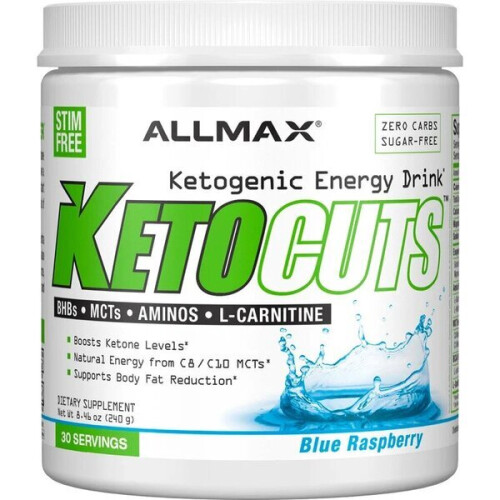 KetoCuts, Blue Raspberry - 240 grams