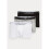 Ralph Lauren (L) Polo Ralph Lauren Classic Boxer Trunks 3-Pack ( White/Heather/Black ) 1