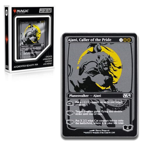 PMTG007 Magic The Gathering Ajani Augmented Reality Enamel Pin