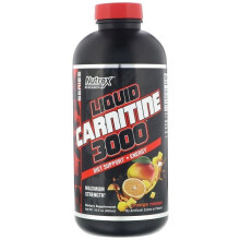 Nutrex Research, Carnitină L, 3000, Portocale Mango, 15.72 fl oz (465 ml)