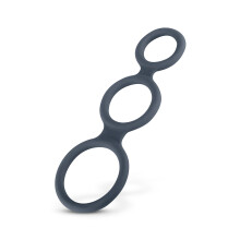 Boners Triple Cock Ring | Silicone Penis Ring Set for Increased Stamina | 2 Inch