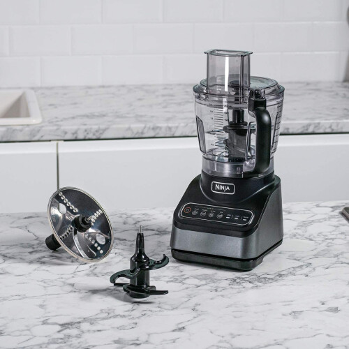 Ninja Ninja 850W, 2.1L Bowl, Silver Food Processor with Auto-iQ 1