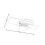 Living And Home (Cool White) Modern Rectangle LED Chandelier Ceiling Light 5