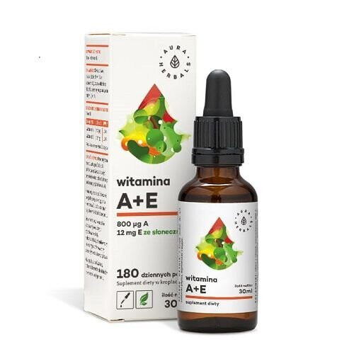 AURA HERBALS witamina A+E 30ml