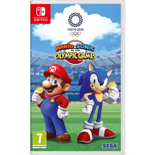 Nintendo Mario and Sonic at the Olympic Games Tokyo 2020