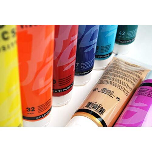 PEBEO 169-026 250 ml Studio Acrylic Paint, Mars Black 2