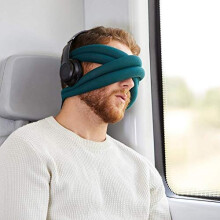 Ostrich Pillow Loop Travel Pillow for Airplanes, Car, Office, Eye Mask, Power Nap Ostrich Pillow, Travel Accessories for Women and Men