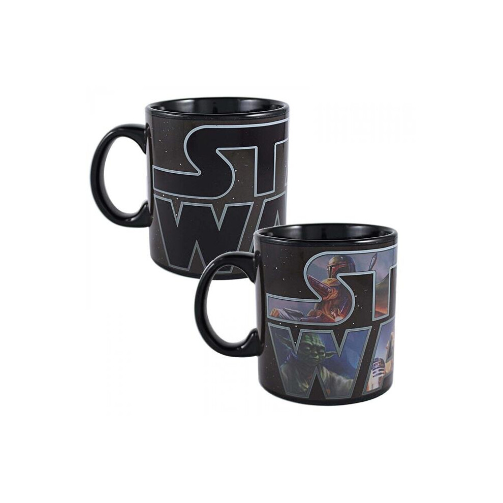 Star Wars 808405 20 oz Star Wars Logo Color Change Mug