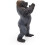 Papo Papo 50243 Mountain gorilla WILD ANIMAL KINGDOM Figurine, Multicolour 6