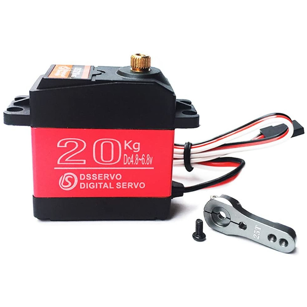 ANNIMOS 20KG RC Digital Servo High Torque Full Metal Gear Waterproof,Control Angle 270