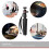 Support de trpied rglable Nebula Support de projecteur portable compact comprenant un support universel et une rotule pivotante - Support de tr 2