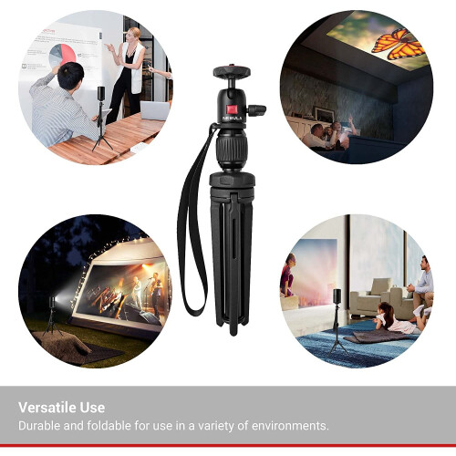 Support de trpied rglable Nebula Support de projecteur portable compact comprenant un support universel et une rotule pivotante - Support de tr 1