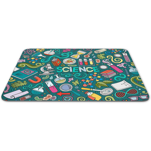 Science Theme Mouse Mat Pad Biology Physics Chemistry Gift Computer Gift #8169 1
