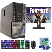 Full Dell Quad Core I5 Desktop Pc Tower Computer Windows 10 8Gb Ram 1Tb Hdd Uk - Refurbished