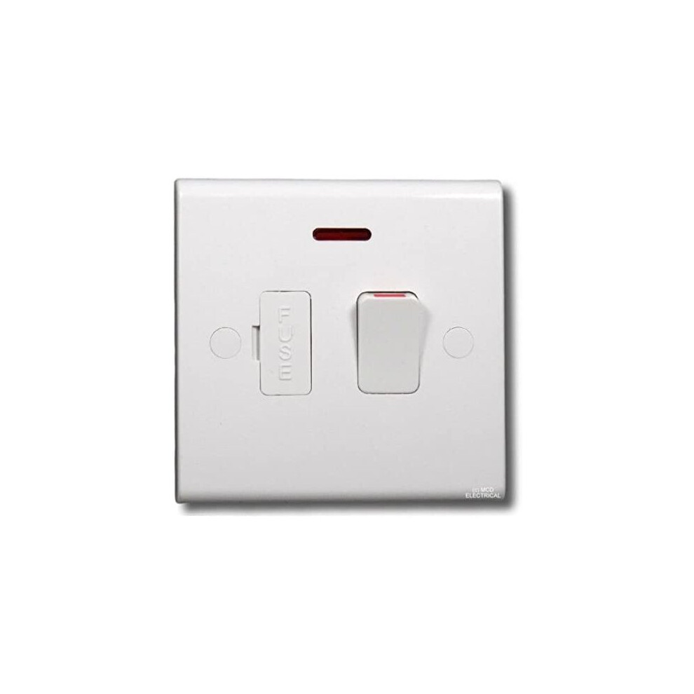 Deta S1371 Switched Fused Spur Connection Unit With Neon 13 Amp 5029163013714