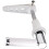 Croydex Croydex Blanc Cistern Lever, Chrome/White 1