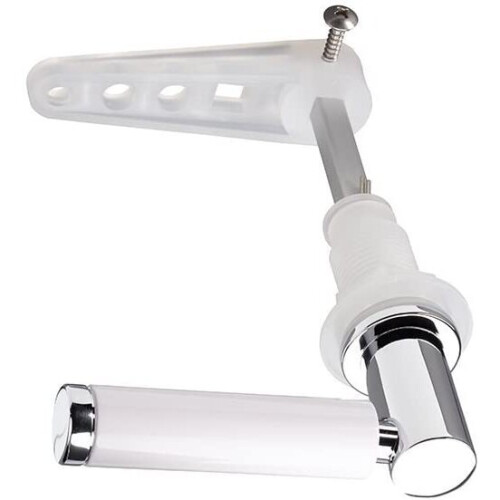 Croydex Croydex Blanc Cistern Lever, Chrome/White